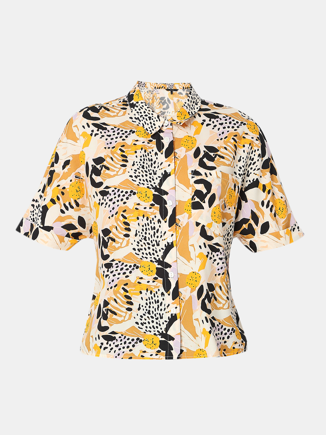 Vero Moda Women Abstract Multicolor Shirt