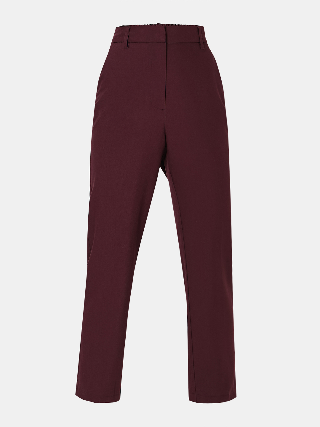 Vero Moda Women Solid Maroon Pant