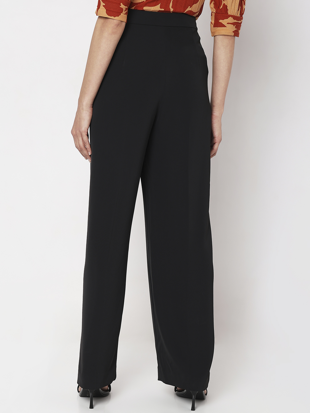 Vero Moda Women Solid Black Pant