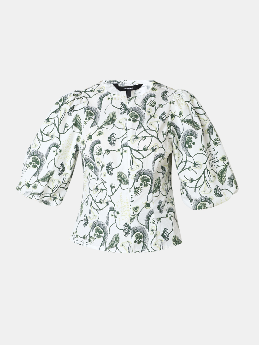 Vero Moda Women Embroidered White Top