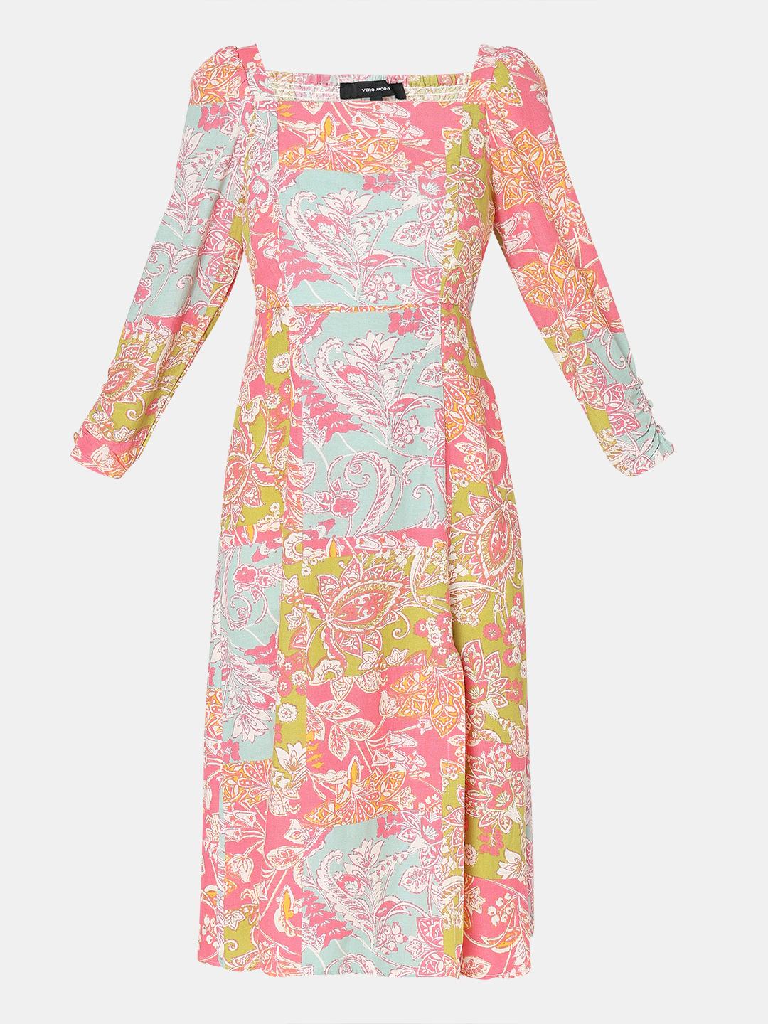 Vero Moda Women Floral Print Multicolor Dresses