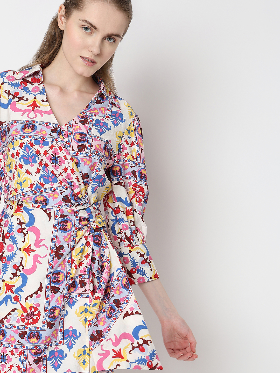 Vero Moda Women Printed Multicolor Dresses