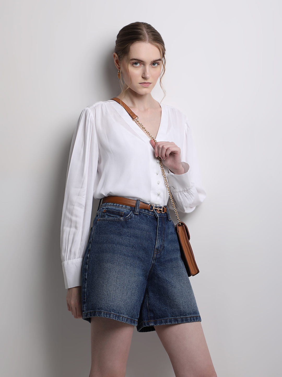 Vero Moda Women Solid White Top