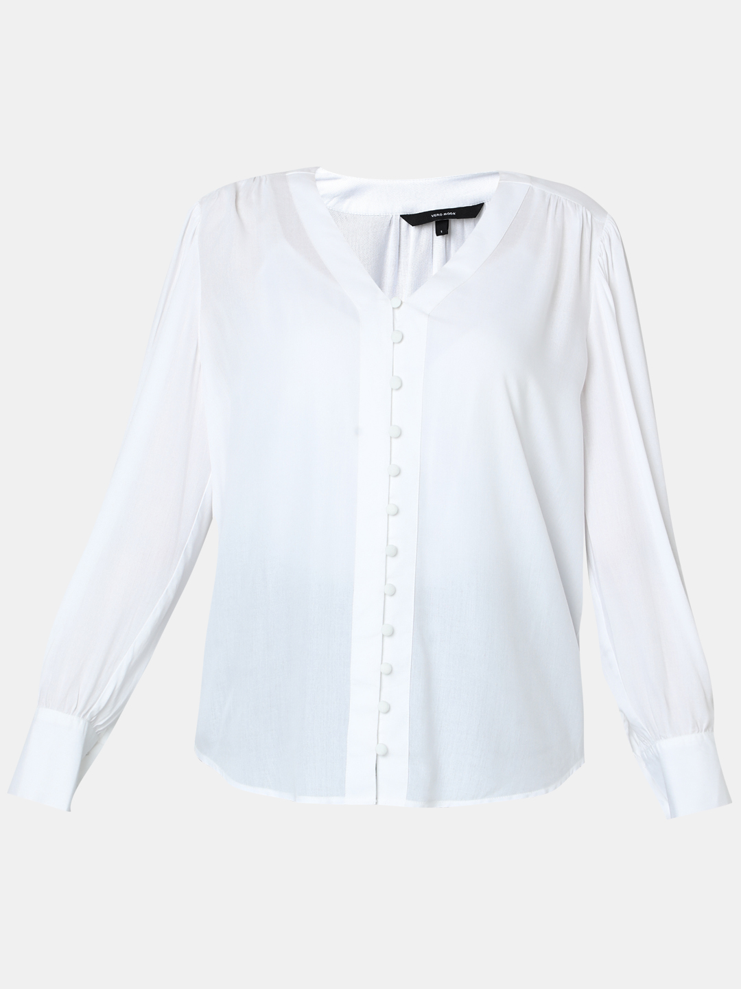 Vero Moda Women Solid White Top