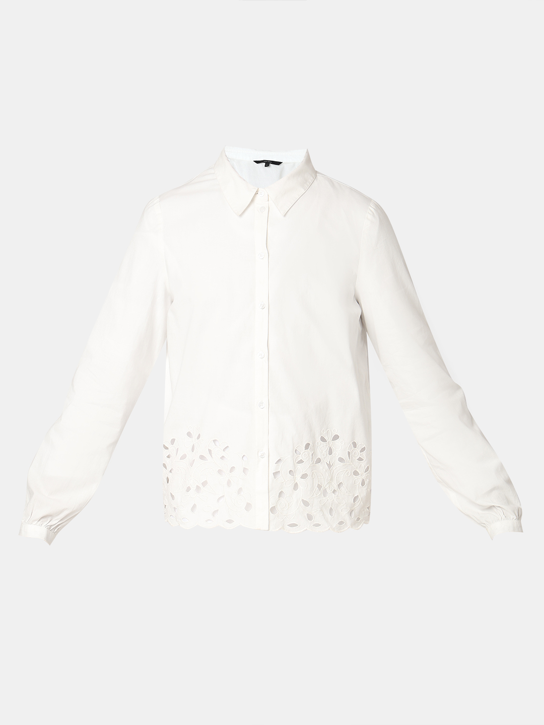 Vero Moda Women Solid White Shirt