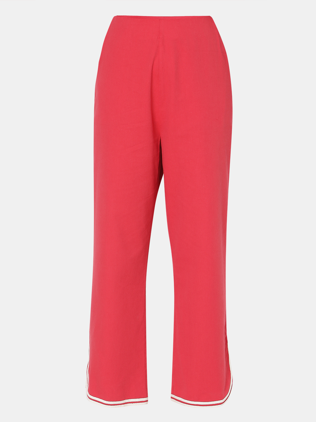 Vero Moda Women Solid Pink Pant