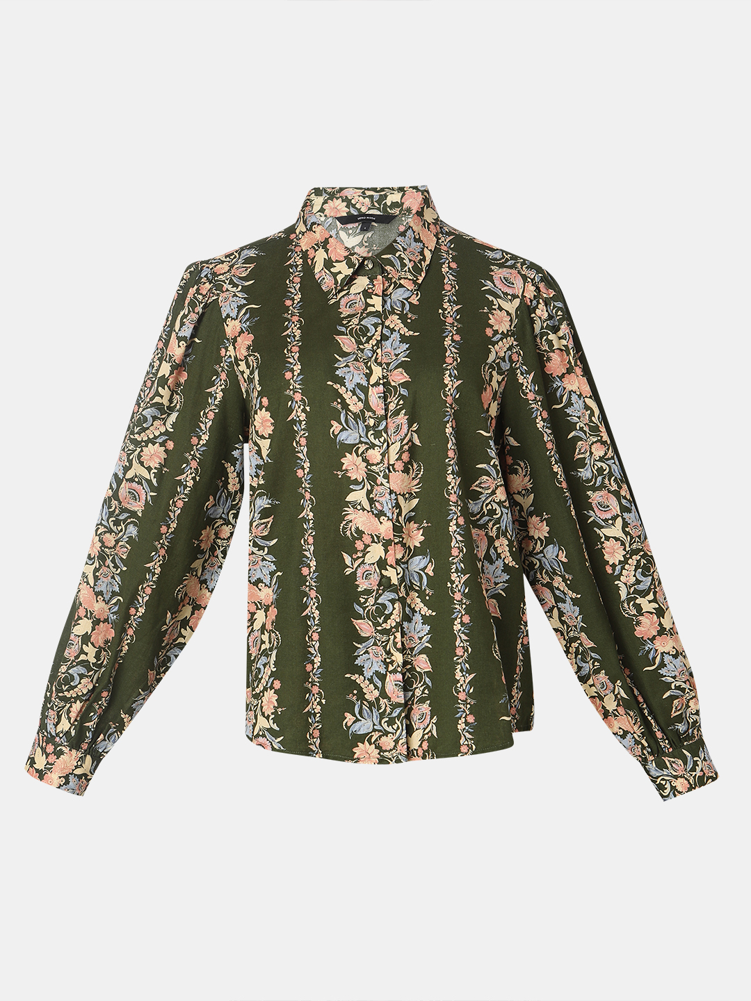 Vero Moda Women Floral Print Green Shirt